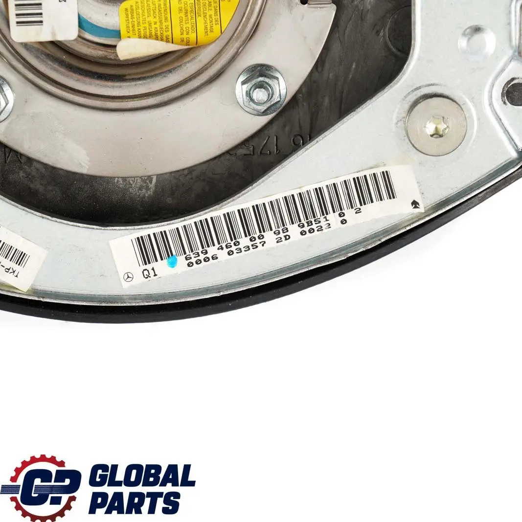 Steering Wheel Mercedes Airbag Vito Viano W639 Air Bag Black to with Part number A6394600098 Steering Wheel Mercedes Airbag Vito Viano W639 Air Bag Black - SKU A6394600098 - Part number A6394600098