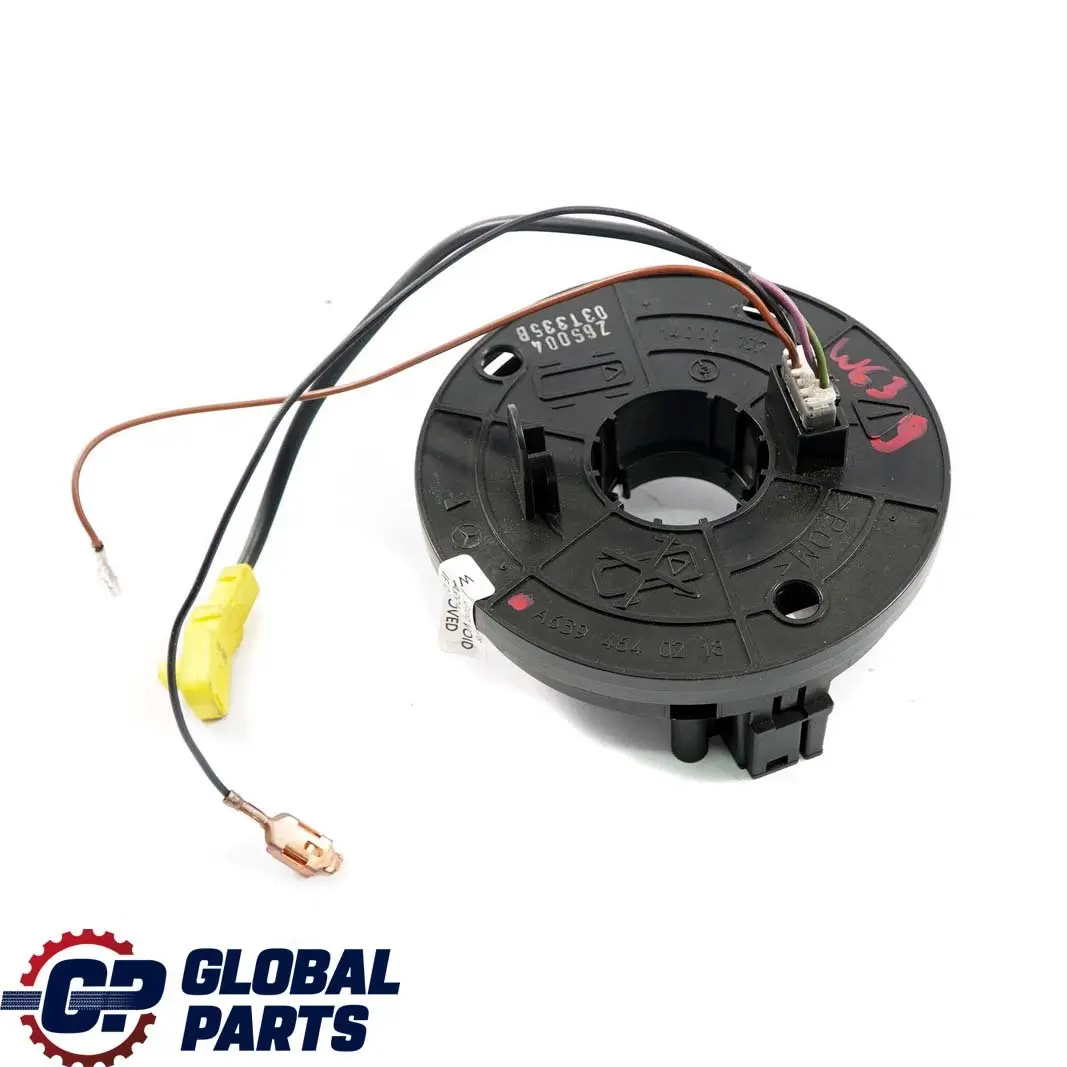 Mercedes-Benz Vito W639 Anillo Deslizante del Volante Airbag Squib para con número de pieza A6394640218 Mercedes-Benz Vito W639 Anillo Deslizante del Volante Airbag Squib - SKU A6394640218 - Número de pieza A6394640218