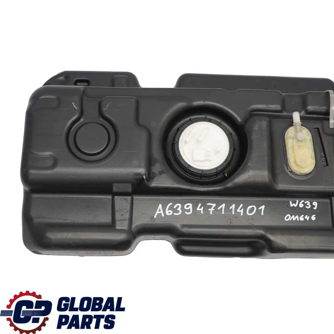 Deposito De combustible completo 75L para Mercedes Vito Viano W639 Diesel con número de pieza A6394711401 Mercedes Vito Viano W639 Diesel Deposito De combustible completo 75L - SKU A6394711401 - Número de pieza A6394711401