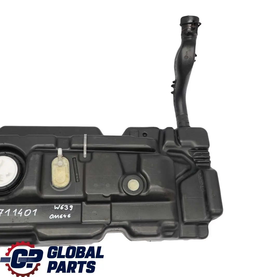 Mercedes W639 Diesel Complete Fuel Tank 75L - SKU A6394711401 - Part number A6394711401