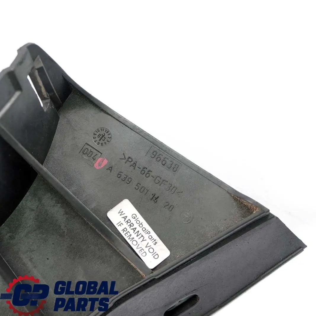 Mercedes-Benz W639 Supporto Serbatoio Acqua Fredda Supporto per con numero di parte A6395011420 Mercedes-Benz W639 Supporto Serbatoio Acqua Fredda Supporto - SKU A6395011420 - Numero di parte A6395011420