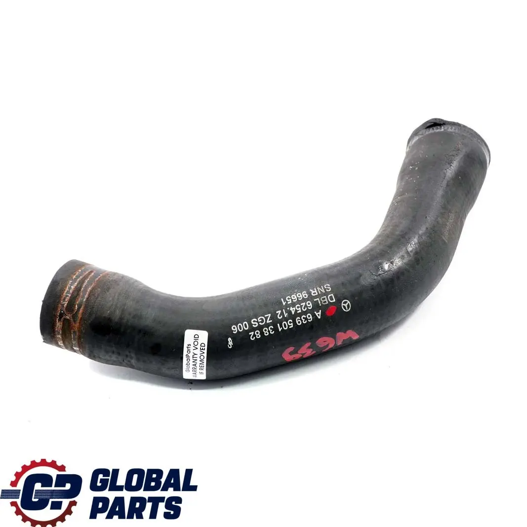 Mercedes W639 Przewód Wąż Rura Wody Płynu Chłodzącego - SKU A6395013882 - Numer Części A6395013882