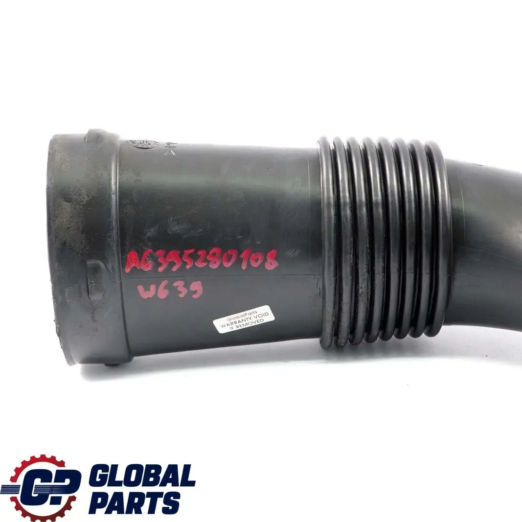  Mercedes-Benz Vito Viano W639 Air Filter Box Intake Hose Pipe - SKU A6395280108 - Part number A6395280108
