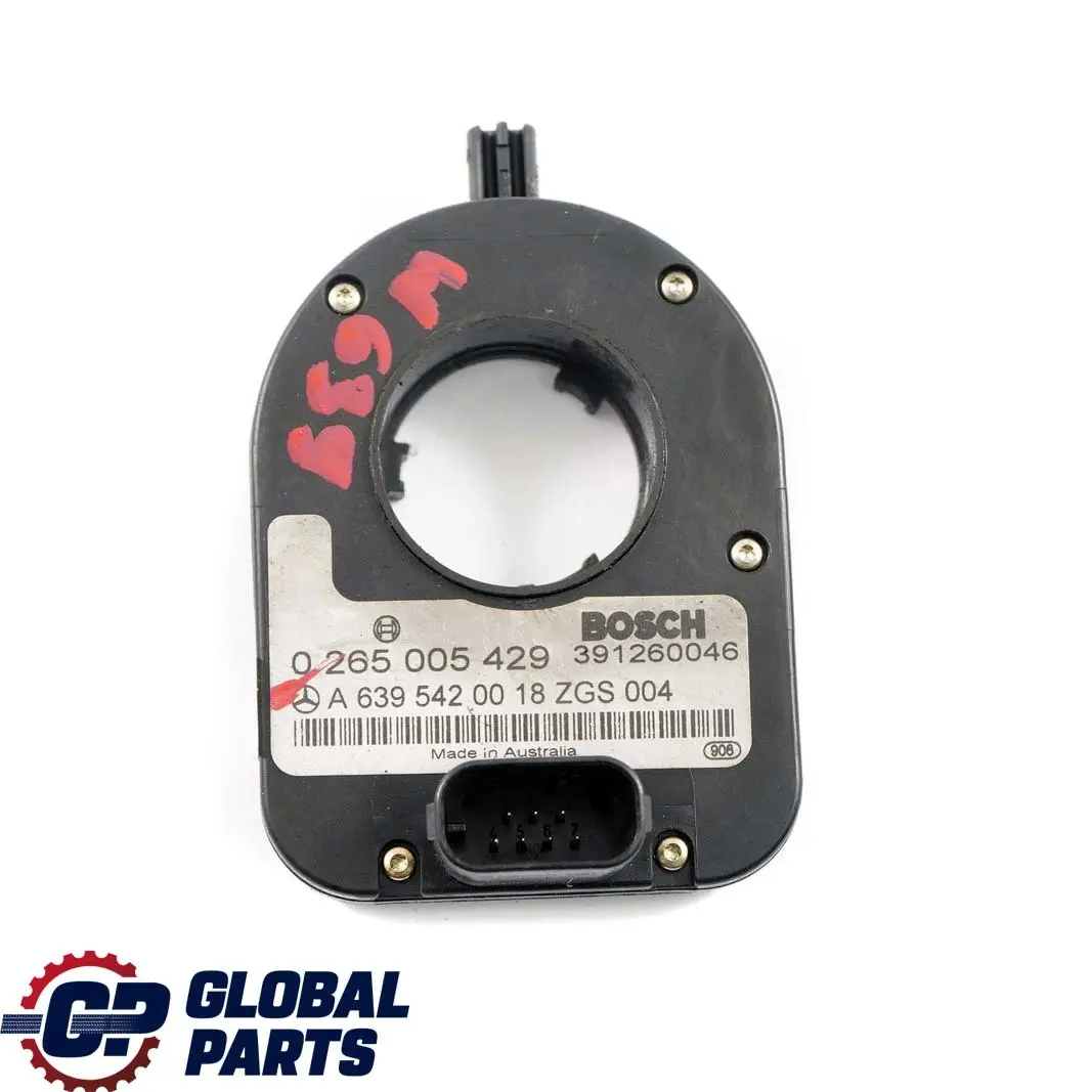Steering Wheel Angle Sensor Ring Squib to Mercedes Vito W639 with Part number A6395420018 Mercedes Vito W639 Steering Wheel Angle Sensor Ring Squib - SKU A6395420018 - Part number A6395420018