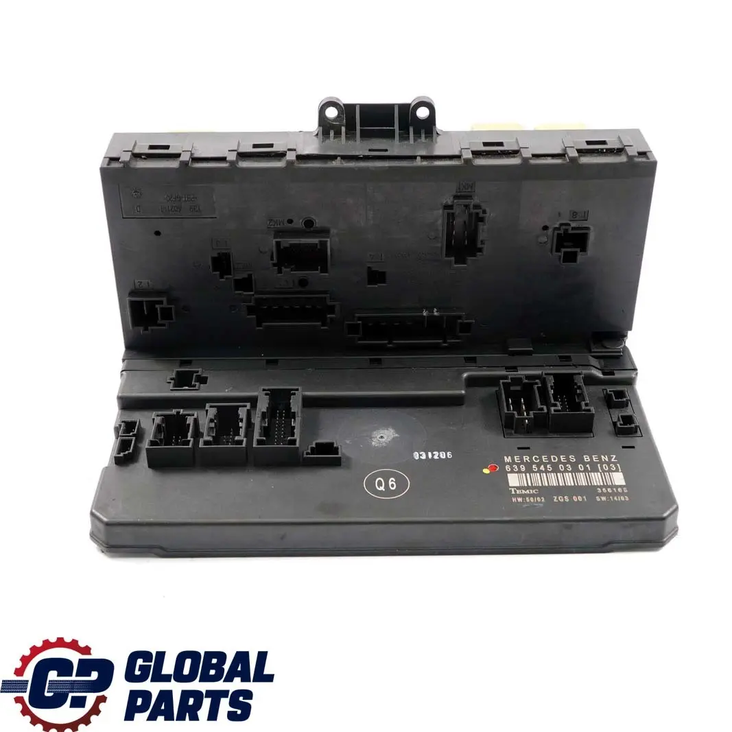 Mercedes-Benz W639 Fuse Box Relay Control Unit Electric Module SAM to with Part number A6395450101 Mercedes-Benz W639 Fuse Box Relay Control Unit Electric Module SAM - SKU A6395450101 - Part number A6395450101