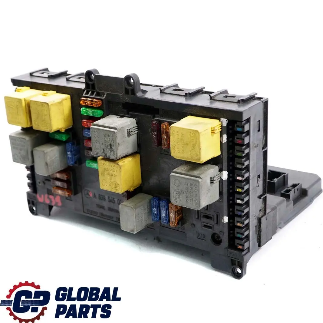  Mercedes-Benz W639 Fuse Box Relay Control Unit Electric Module SAM - SKU A6395450101 - Part number A6395450101