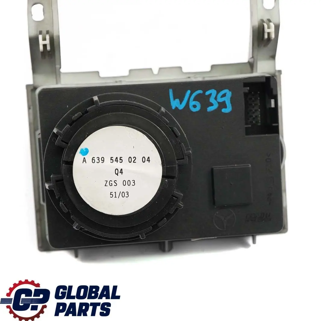 Mercedes-Benz Vito Viano W639 Headlight Switch Unit Button to with Part number A6395450204 Mercedes-Benz Vito Viano W639 Headlight Switch Unit Button - SKU A6395450204 - Part number A6395450204