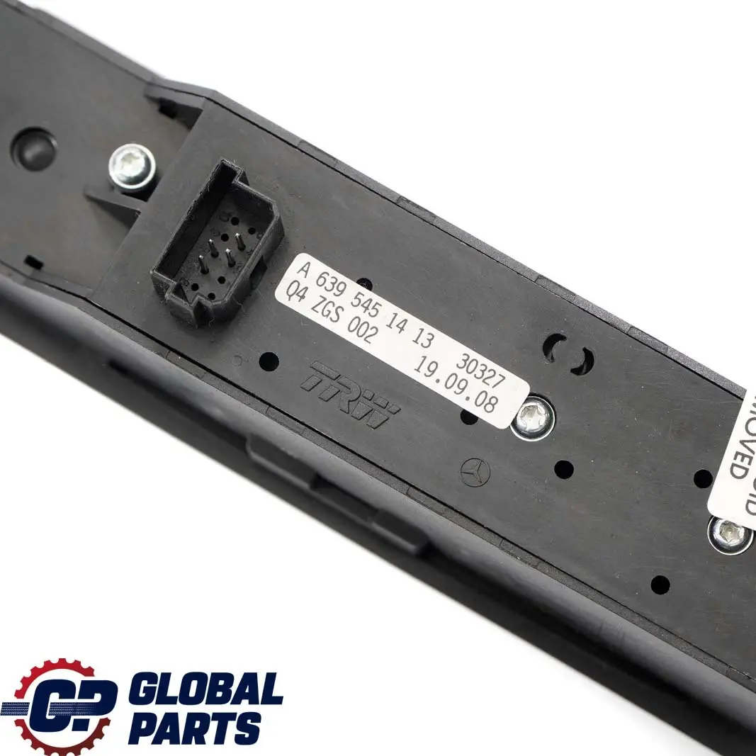 Botón Interruptor Control Ventana Puerta para Mercedes Vito W639 con número de pieza A6395451413 Mercedes Vito W639 Botón Interruptor Control Ventana Puerta - SKU A6395451413 - Número de pieza A6395451413