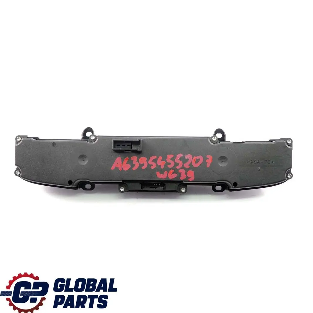  Mercedes-Benz Vito W639 Schalterblock Bedienteil ASR Warnblinker - SKU A6395455207 - Teilenummer A6395455207