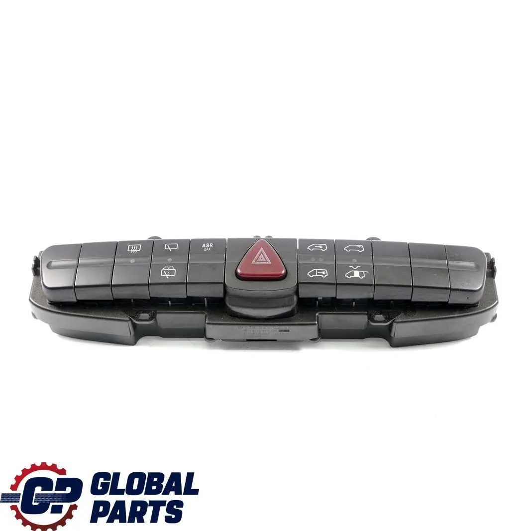  Mercedes-Benz Vito W639 Center Hazard Wiper ASR Locking Control Switch Panel - SKU A6395455207 - Part number A6395455207