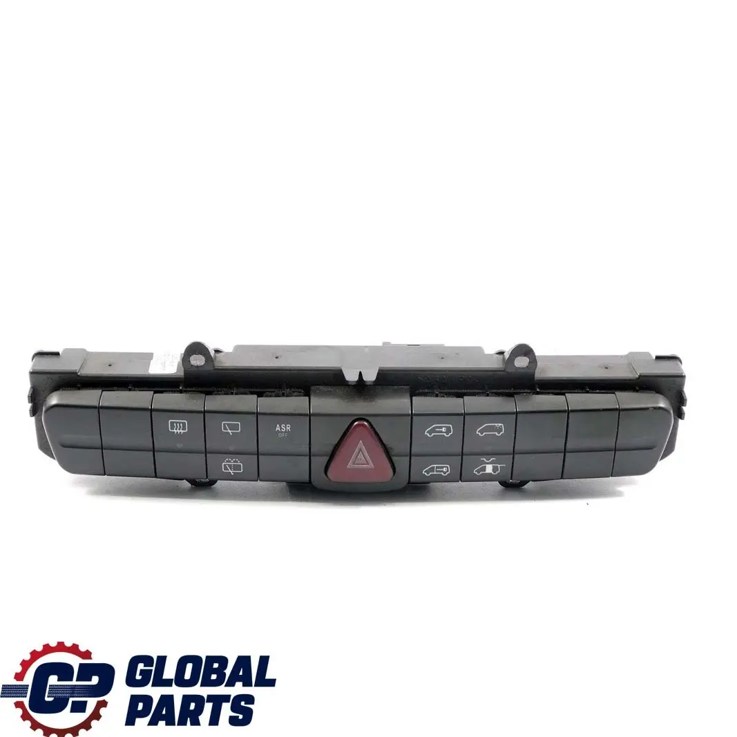 Mercedes-Benz Vito W639 Center Hazard Wiper ASR Locking Control Switch Panel - SKU A6395455207 - Part number A6395455207