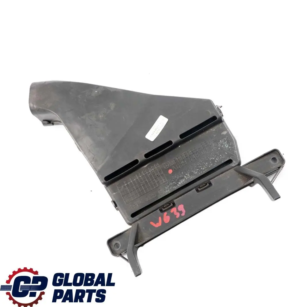  Mercedes-Benz Vito W639 Fuse Box Cooling Outlet Pipe Air Duct - SKU A6395480174 - Part number A6395480174