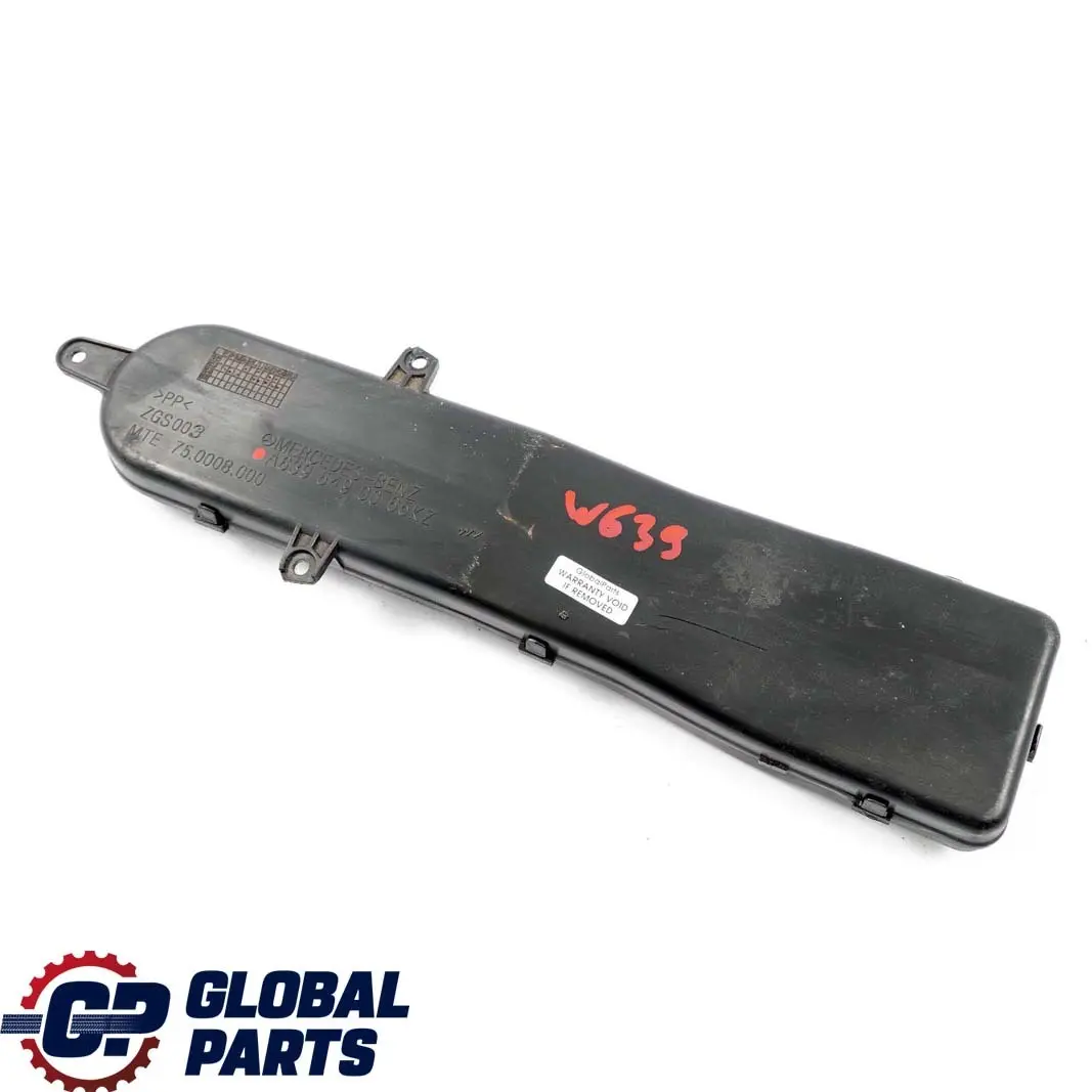  Mercedes-Benz Vito Viano W639 Air Filter Box Intake Hose Pipe - SKU A6395490065 - Part number A6395490065