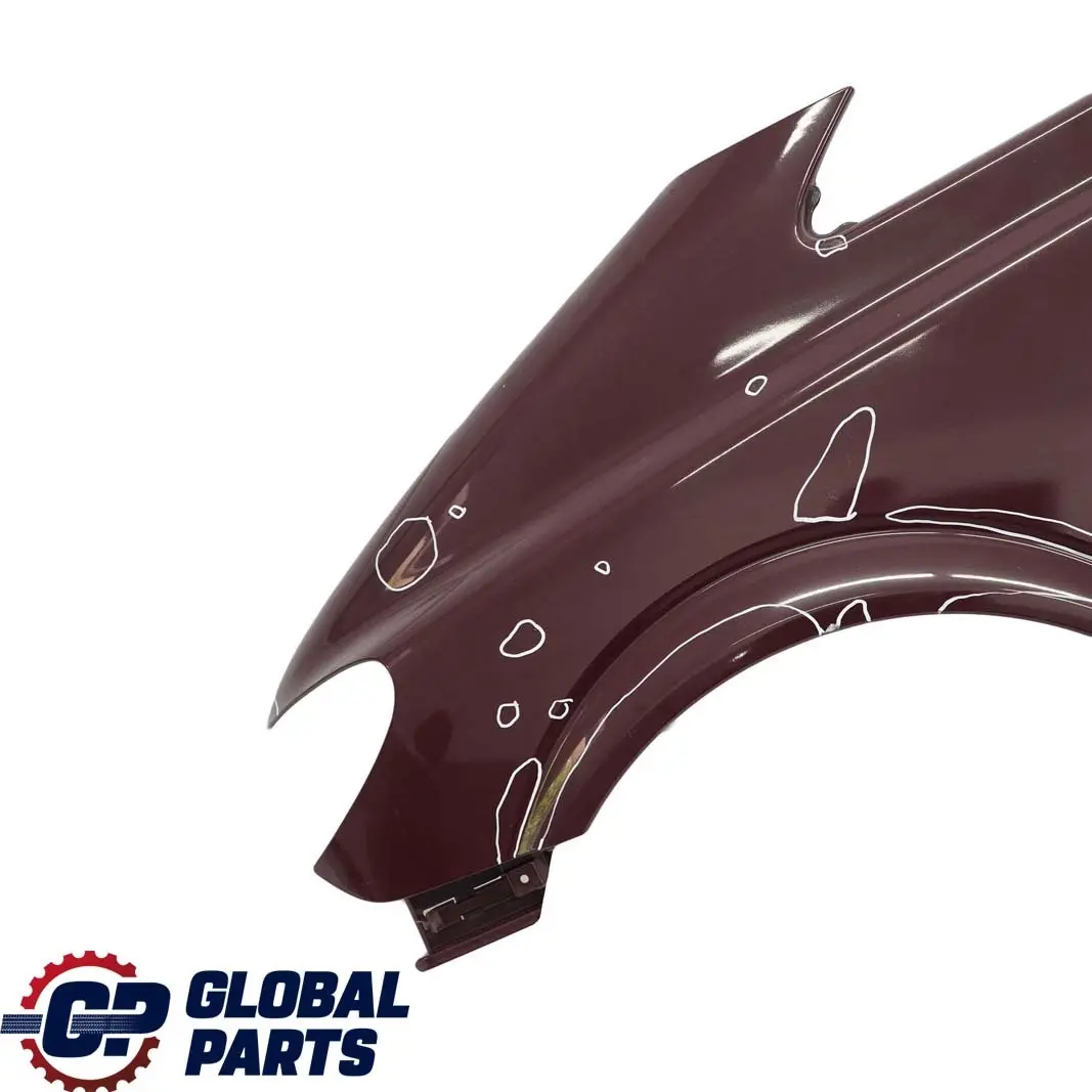  Mercedes-Benz Viano W639 Pannello Laterale Ant. SX Parafango Velluto Rosso - SKU A6396305107-VR - Numero di parte A6396305107