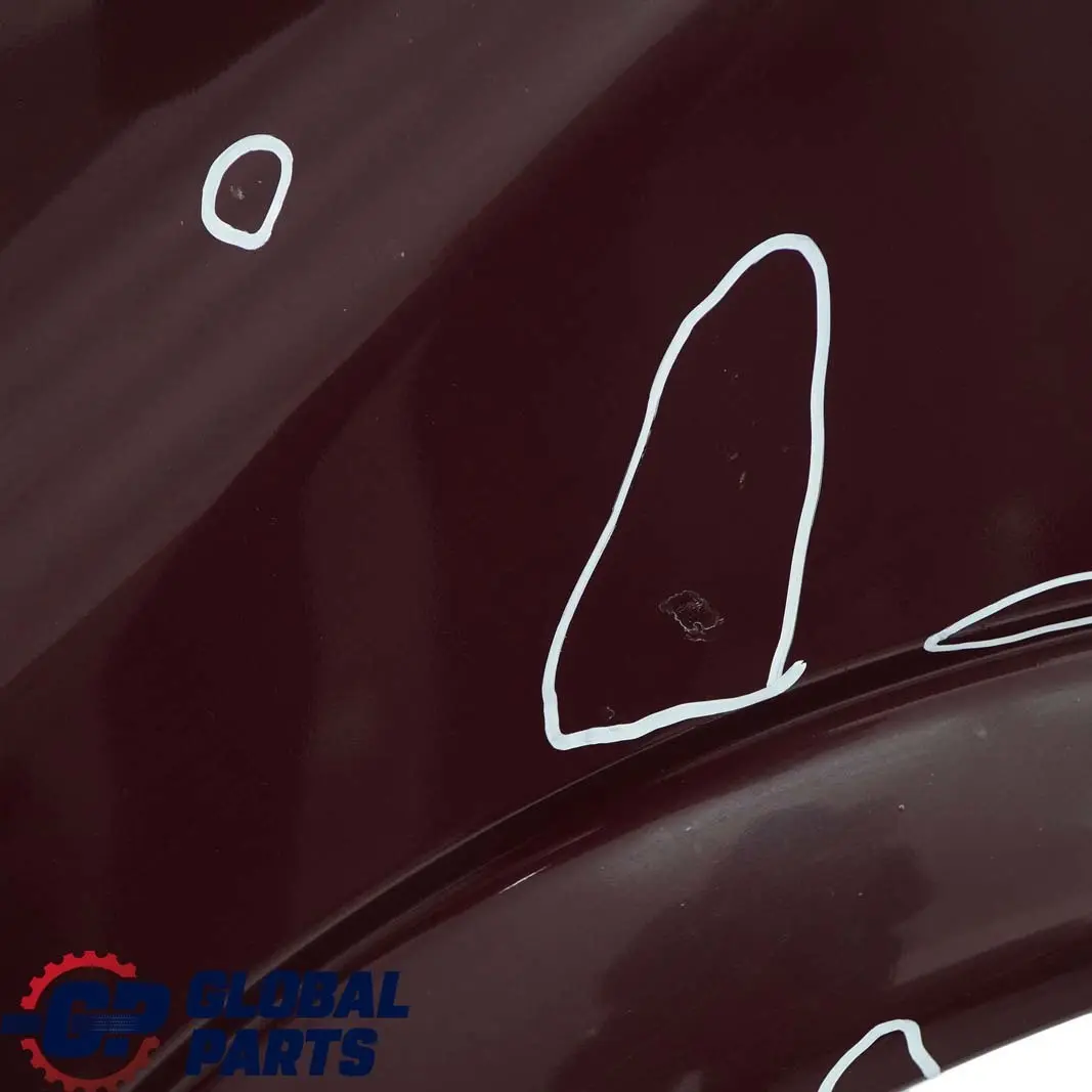  Mercedes-Benz Viano W639 Pannello Laterale Ant. SX Parafango Velluto Rosso - SKU A6396305107-VR - Numero di parte A6396305107
