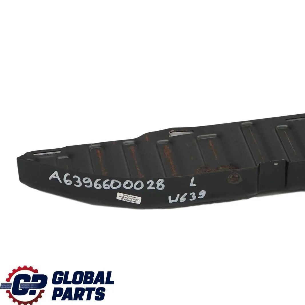 Panel De umbral De puerta deslizante izquierda para Mercedes Vito W639 con número de pieza A6396600028 Mercedes Vito W639 Panel De umbral De puerta deslizante izquierda - SKU A6396600028 - Número de pieza A6396600028