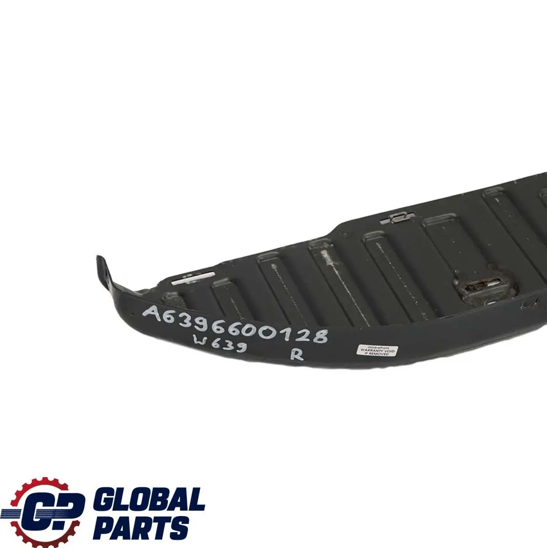  Mercedes-Benz Vito W639 Right O/S Sliding Door Sill Rocker Panel - SKU A6396600128 - Part number A6396600128