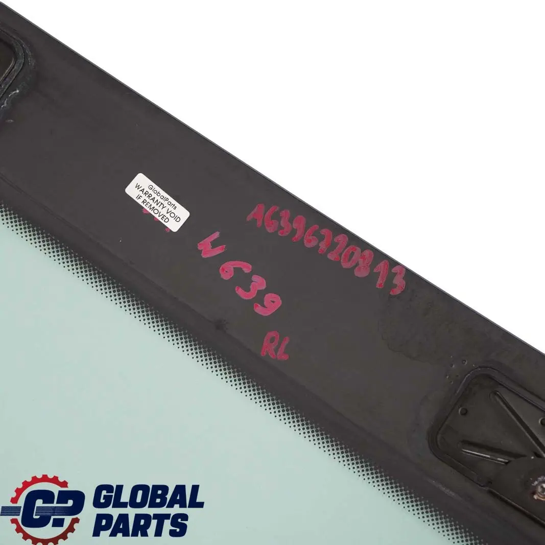  Mercedes-Benz Vito Viano W639 Cristal Ventana Lateral Trasera Izquierda AS2 - SKU A6396720813 - Número de pieza A6396720813