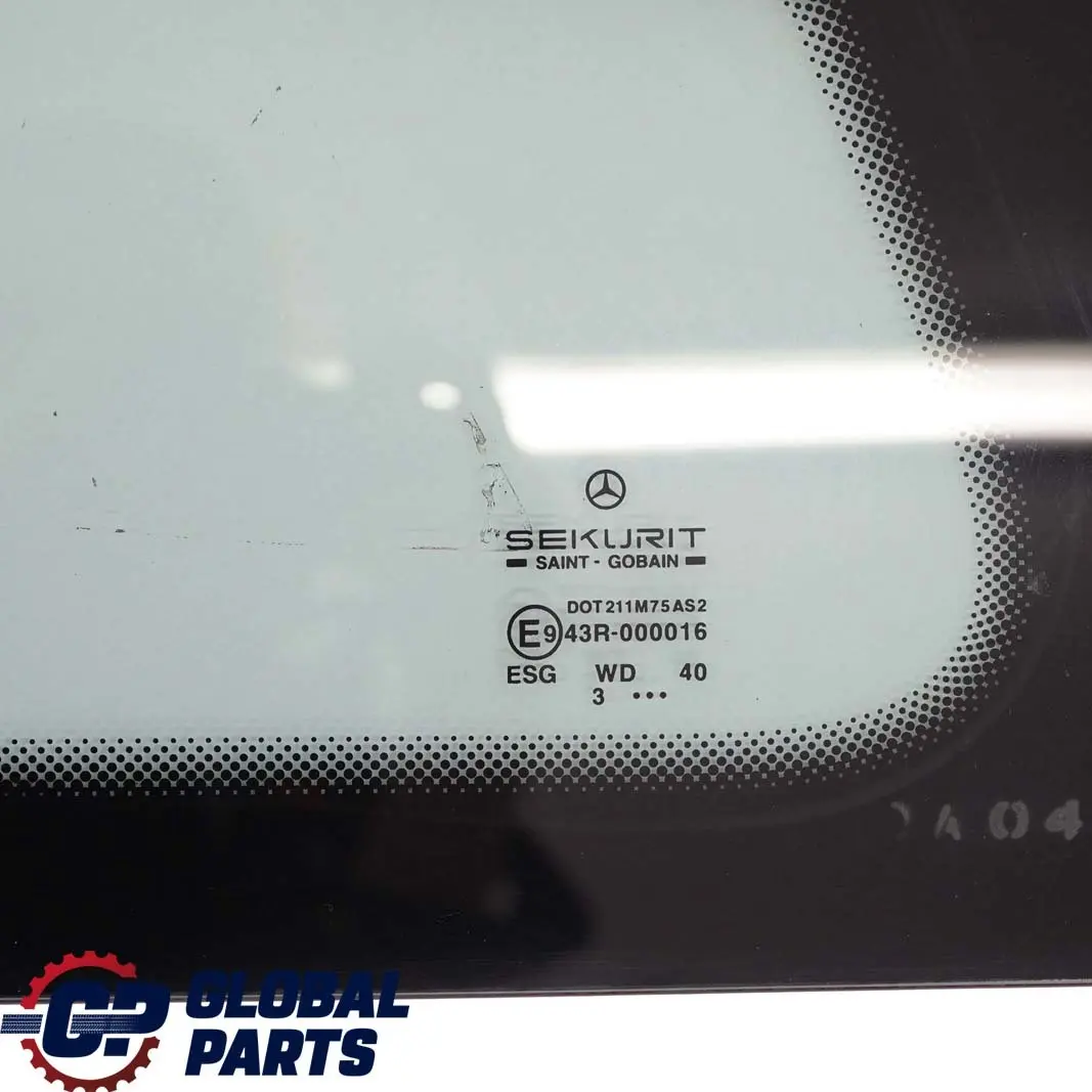  Mercedes-Benz Vito Viano W639 Fenêtre de custode arrière gauche AS2 - SKU A6396720813 - Numéro de pièce A6396720813