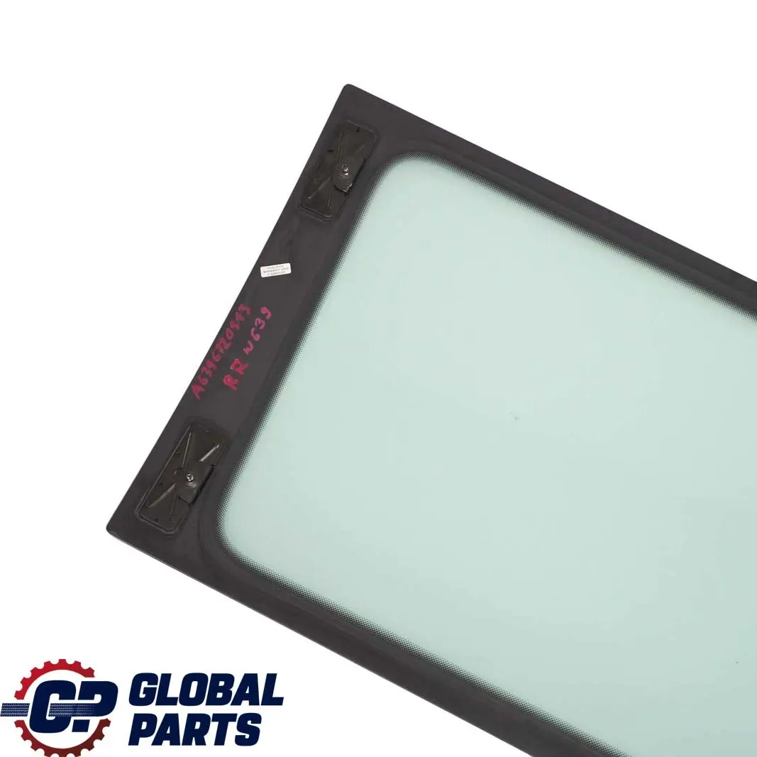  Mercedes-Benz Vito Viano W639 Rear Right O/S Quarter Side Window Glass AS2 - SKU A6396720913 - Part number A6396720913