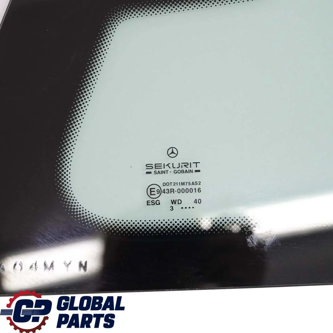  Mercedes-Benz Vito Viano W639 Arriere Droite Fenetre Laterale Fenetre Verre AS2 - SKU A6396720913 - Numéro de pièce A6396720913