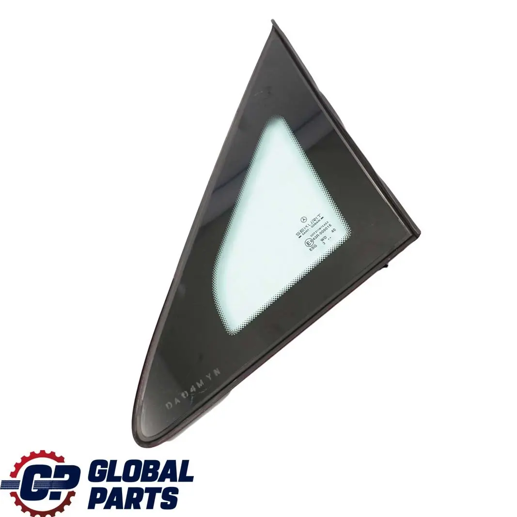 Ventana delantera izquierda Cristal AS2 para Mercedes Vito W639 con número de pieza A6396730205 Mercedes Vito W639 Ventana delantera izquierda Cristal AS2 - SKU A6396730205 - Número de pieza A6396730205