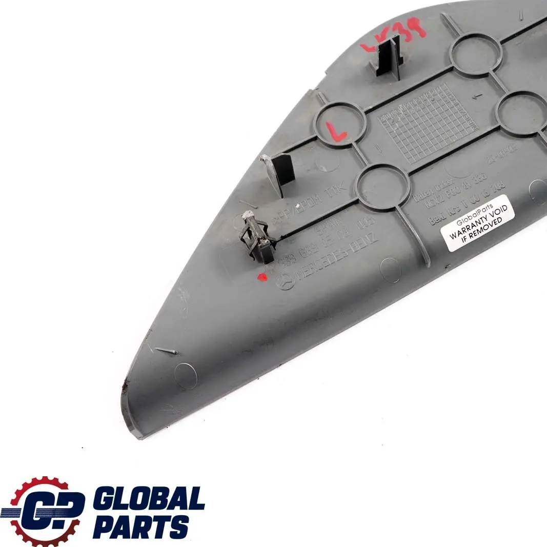  Mercedes-Benz Vito W639 Front Left N/S Dashboard Cover Panel Trim - SKU A6396890508 - Part number A6396890508