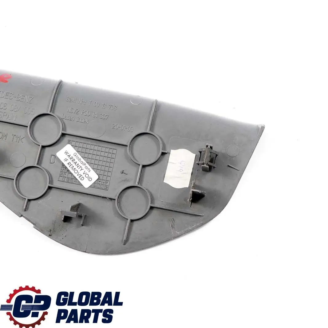  Mercedes-Benz Vito W639 Carenage Capot Droite Tableau de Bord Gris - SKU A6396890608 - Numéro de pièce A6396890608