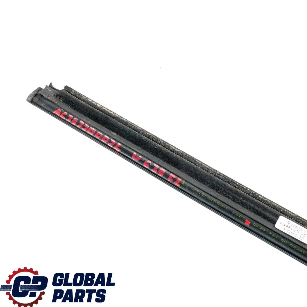 Front Left N/S Door Window Strip Trim Moulding Outside to Mercedes Vito W639 with Part number A6397200024 Mercedes Vito W639 Front Left N/S Door Window Strip Trim Moulding Outside - SKU A6397200024 - Part number A6397200024