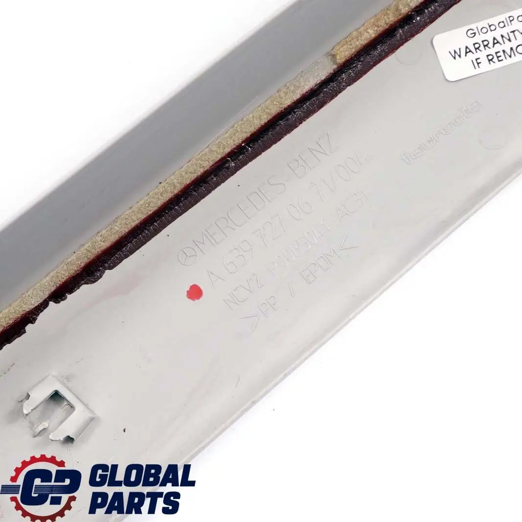  Mercedes-Benz Vito W639 Porte avant Gauche Couverture - SKU A6397270671 - Numéro de pièce A6397270671