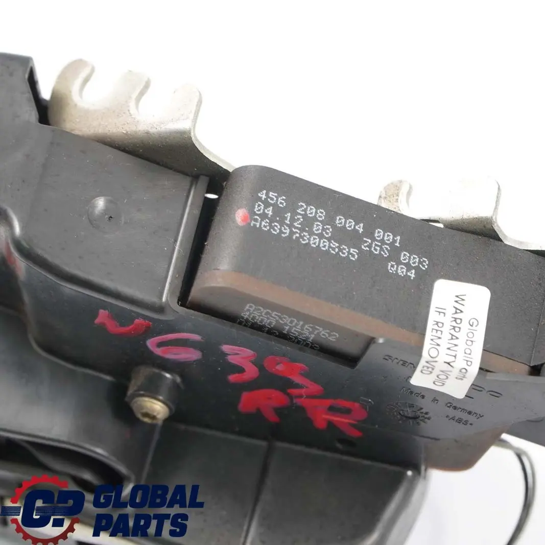  Mercedes-Benz Vito W639 Rear Right O/S Door Lock Mechanism Actuator - SKU A6397300535 - Part number A6397300535