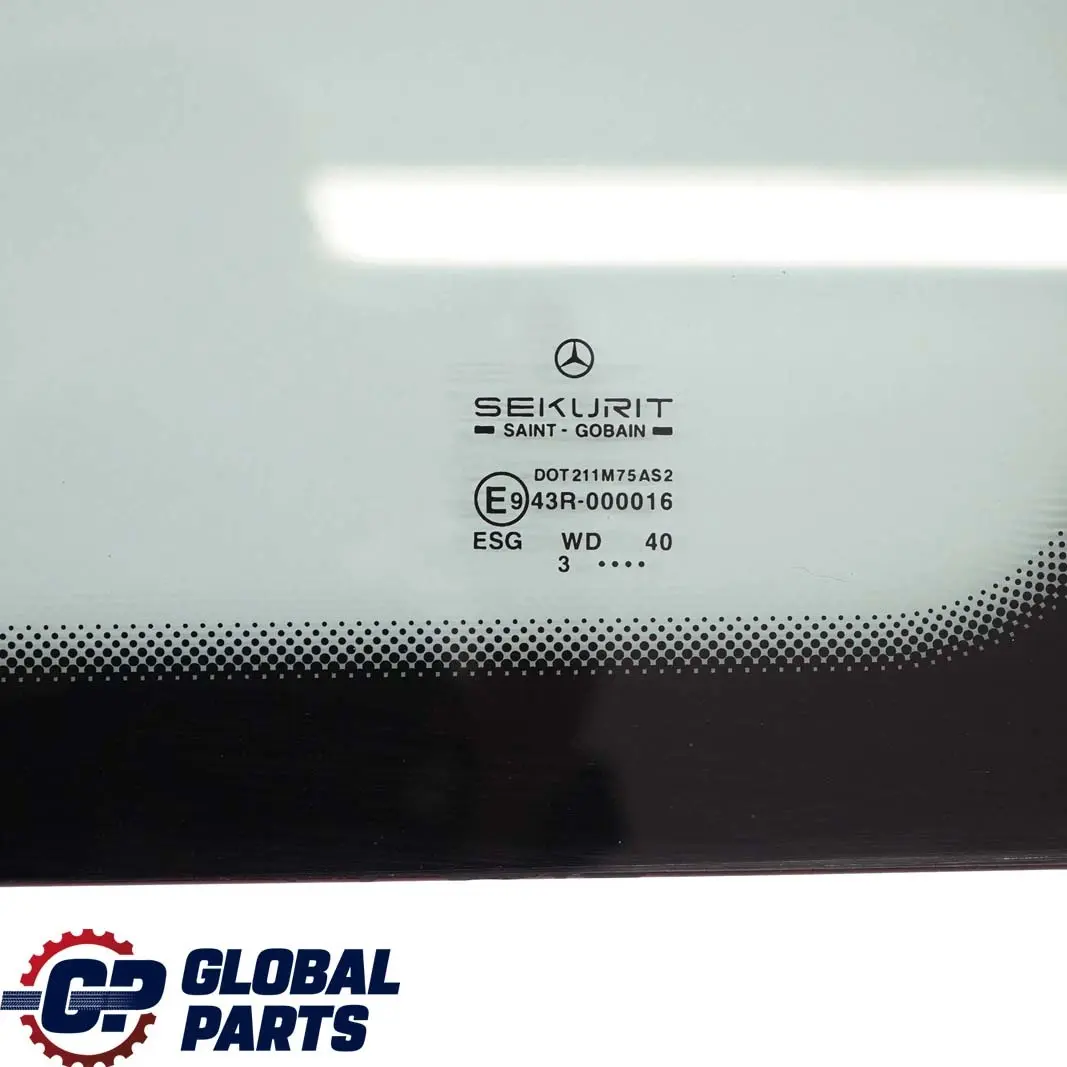  Mercedes-Benz Vito Viano W639 Rear Left N/S Sliding Door Window Glass AS2 - SKU A6397350809 - Part number A6397350809