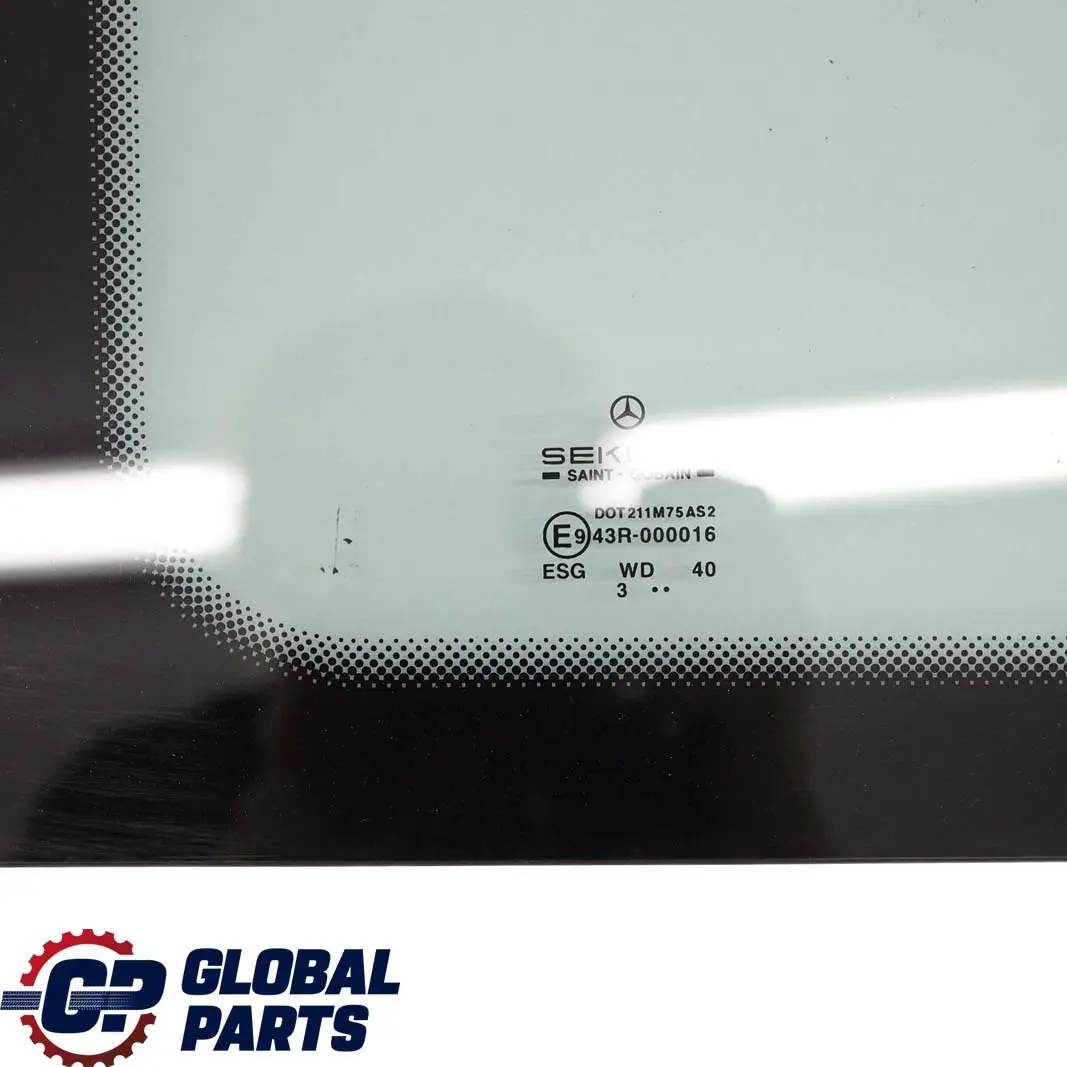  Mercedes-Benz Vito Viano W639 Rear Right O/S Sliding Door Window Glass AS2 - SKU A6397350909 - Part number A6397350909