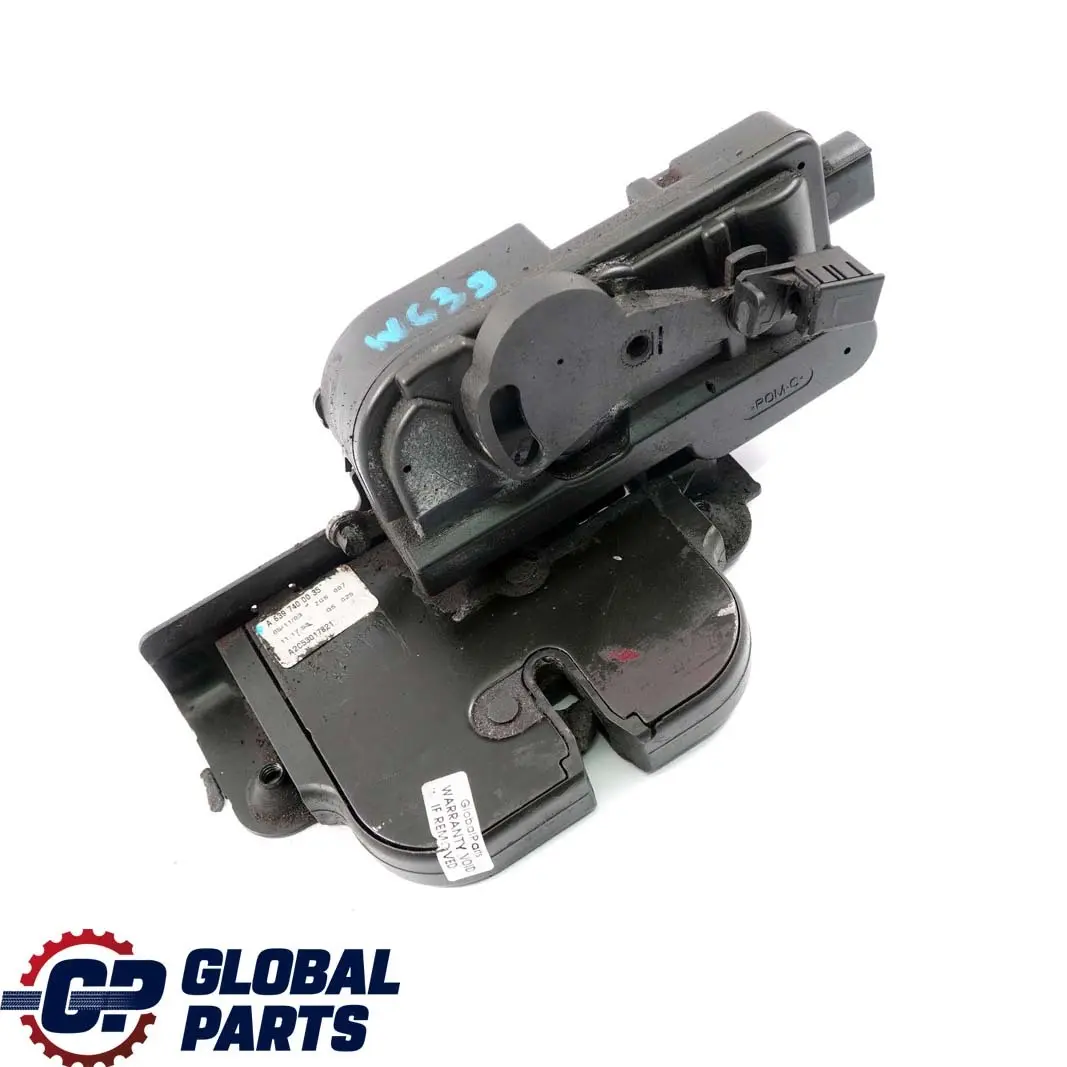 Mercedes-Benz Vito W639 Rear Tailgate Bootlid Lock Catch Latch - SKU A6397400035 - Part number A6397400035