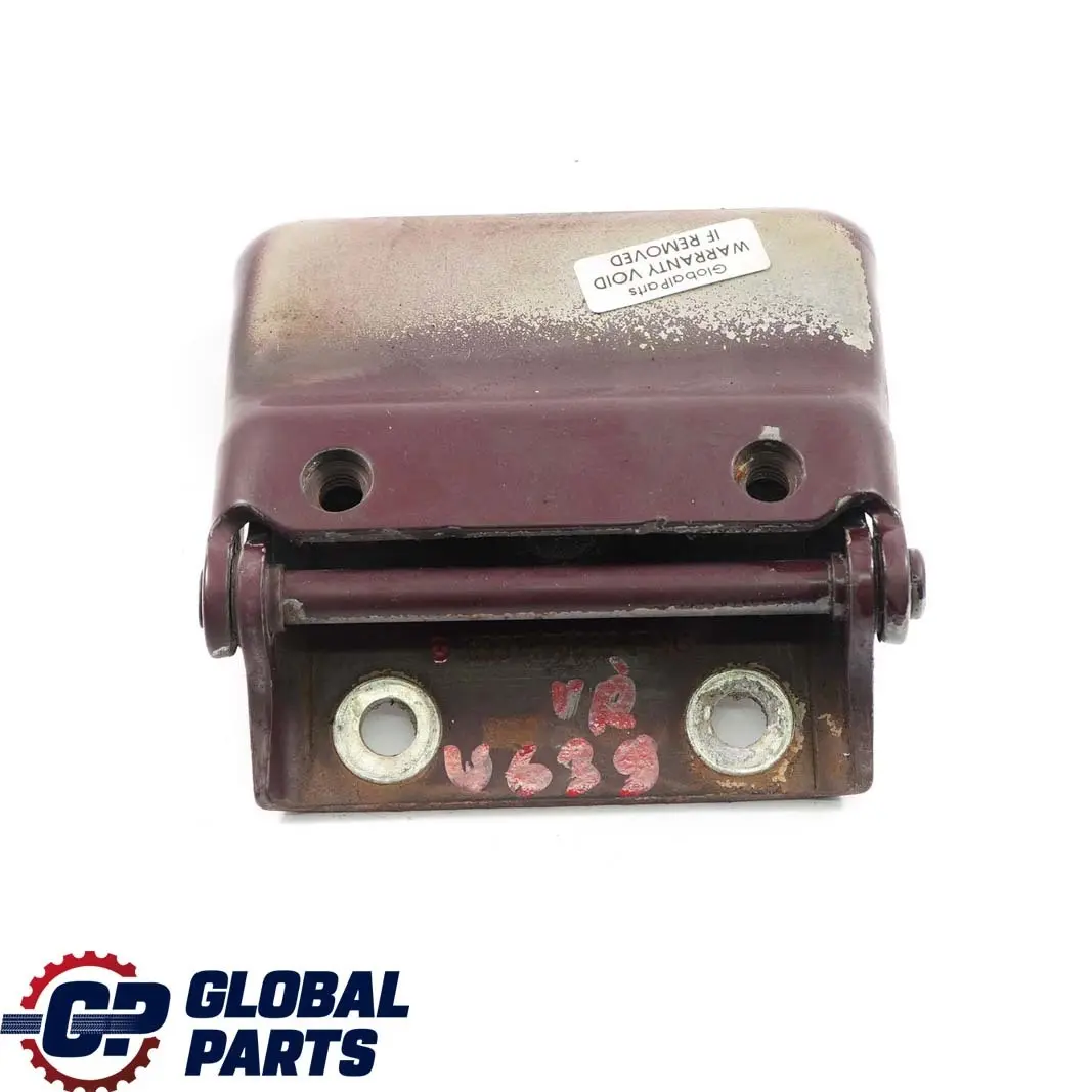 Mercedes-Benz Vito W639 Boot Trunk Lid Tailgate Hinge Velvet Red to with Part number A6397400037 Mercedes-Benz Vito W639 Boot Trunk Lid Tailgate Hinge Velvet Red - SKU A6397400037-VR - Part number A6397400037