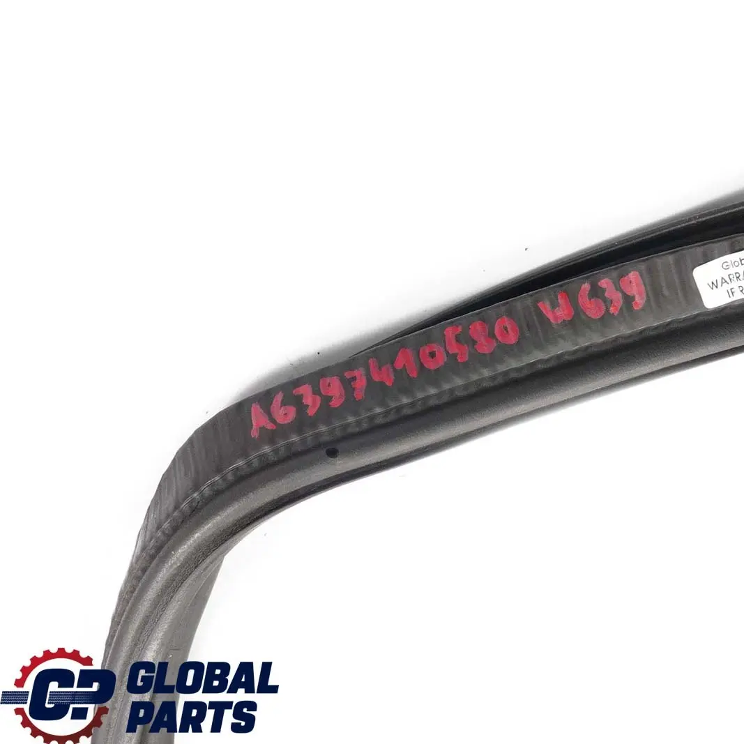  Mercedes-Benz Vito W639 Tapa maletero trasero Puerta trasera Junta estanqueidad - SKU A6397410580 - Número de pieza A6397410580