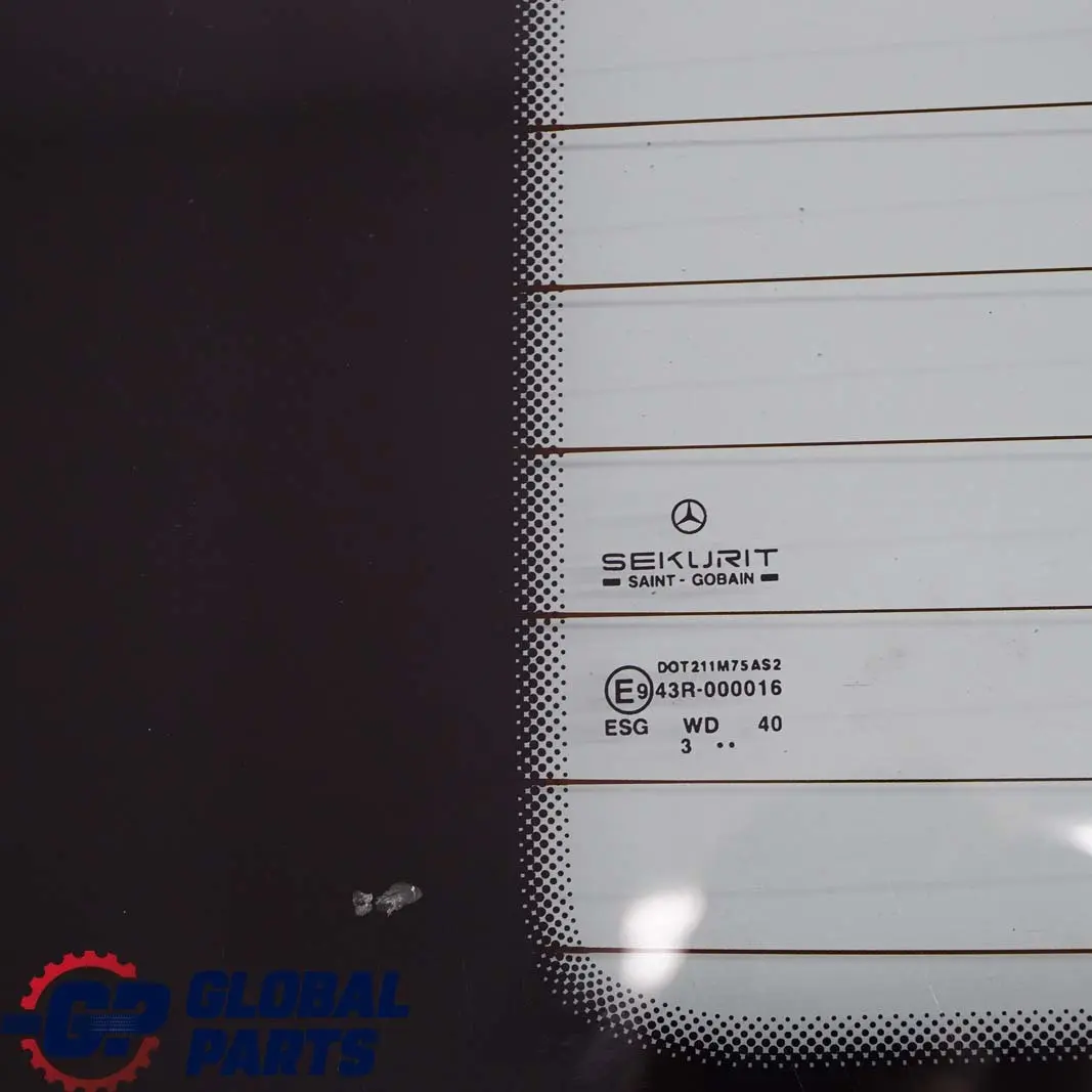 Mercedes-Benz Vito Viano W639 Rear Boot Trunk Lid Tailgate Window AS2 - SKU A6397451310 - Part number A6397451310