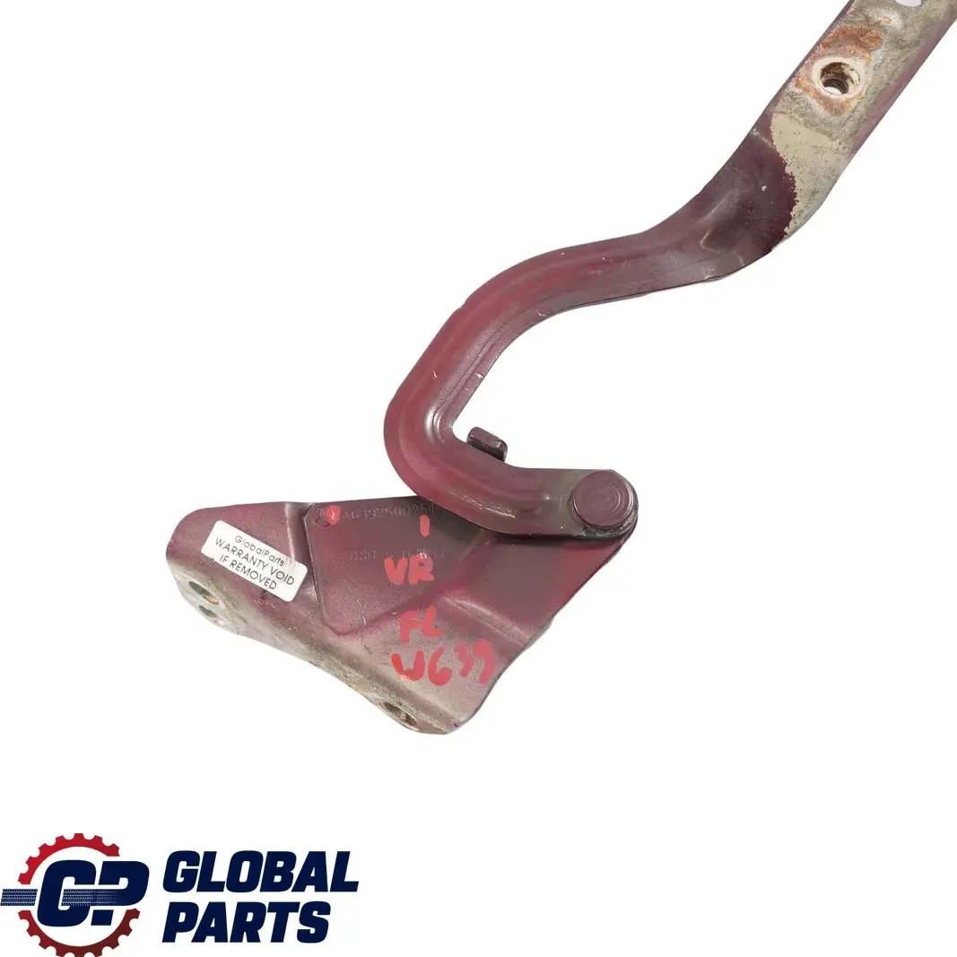 Capot Charnière Gauche Velvet Red 3583 pour Mercedes Vito W639 à propos du numéro de pièce A6397500251 Mercedes Vito W639 Capot Charnière Gauche Velvet Red 3583 - SKU A6397500251-VR - Numéro de pièce A6397500251