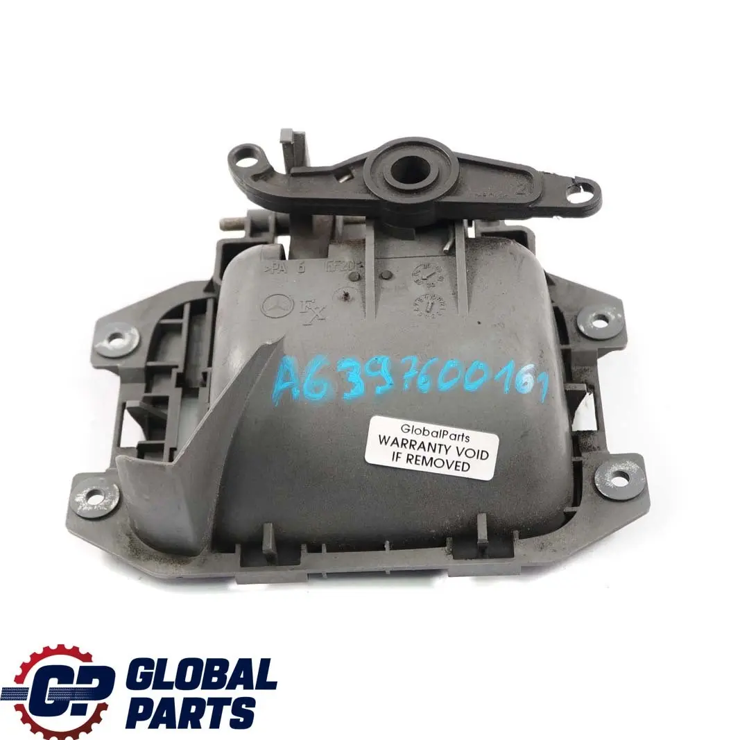 Mercedes-Benz Vito Viano W639 Tailgate Trunk Lid Grab Handle Interior Open to with Part number A6397600161 Mercedes-Benz Vito Viano W639 Tailgate Trunk Lid Grab Handle Interior Open - SKU A6397600161 - Part number A6397600161