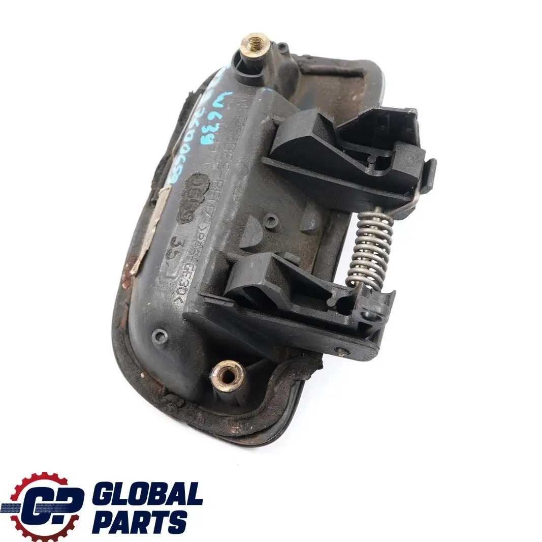 Boot Release Outer Exterior Handle para Mercedes Vito W639 Tailgate con número de pieza A6397600659 Mercedes Vito W639 Tailgate Boot Release Outer Exterior Handle - SKU A6397600659 - Número de pieza A6397600659