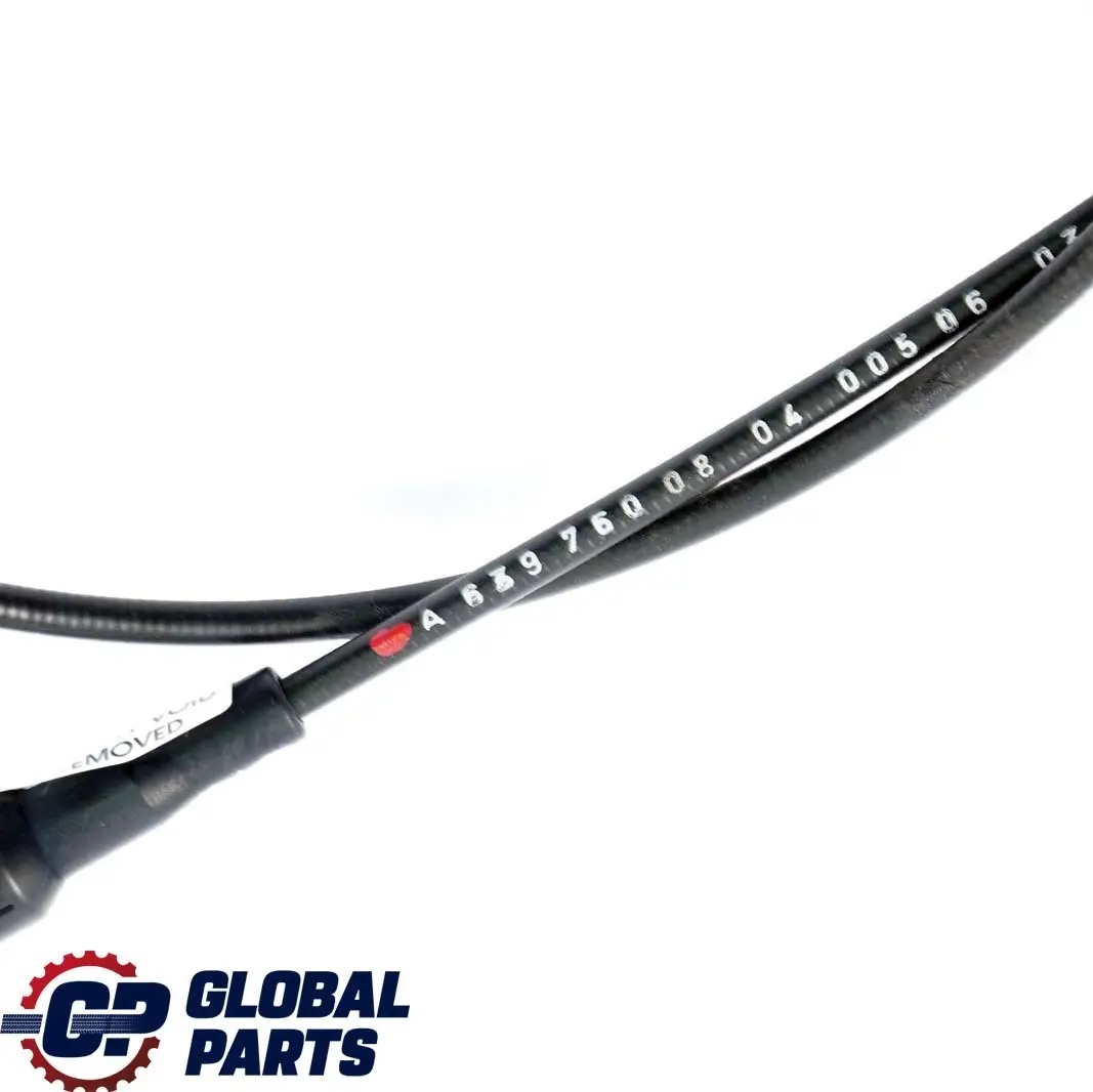 Mercedes Vito W639 Rear Left Right Sliding Door Lock Bowden Cable Wiring - SKU A6397600804 - Part number A6397600804