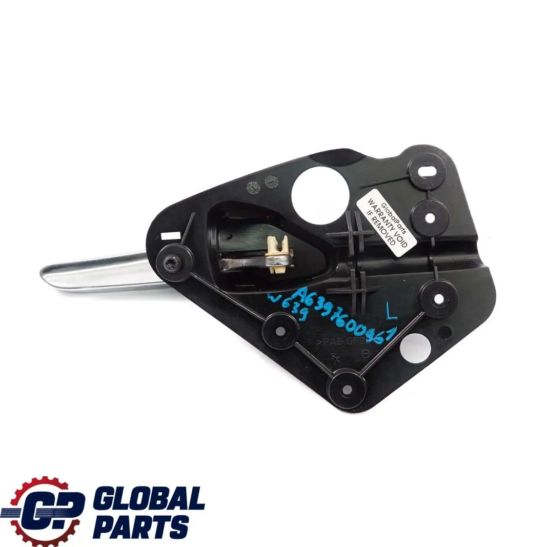 Maniglia Impugnatura Maniglia Interno Frontale SX per Mercedes W639 con numero di parte A6397600961 Mercedes W639 Maniglia Impugnatura Maniglia Interno Frontale SX - SKU A6397600961 - Numero di parte A6397600961