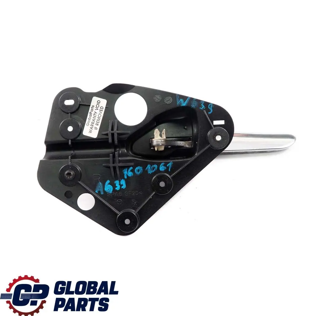 Mercedes-Benz Vito W639 Poignee de Porte Poignee Coquille Interieur avant Droit pour à propos du numéro de pièce A6397601061 Mercedes-Benz Vito W639 Poignee de Porte Poignee Coquille Interieur avant Droit - SKU A6397601061 - Numéro de pièce A6397601061
