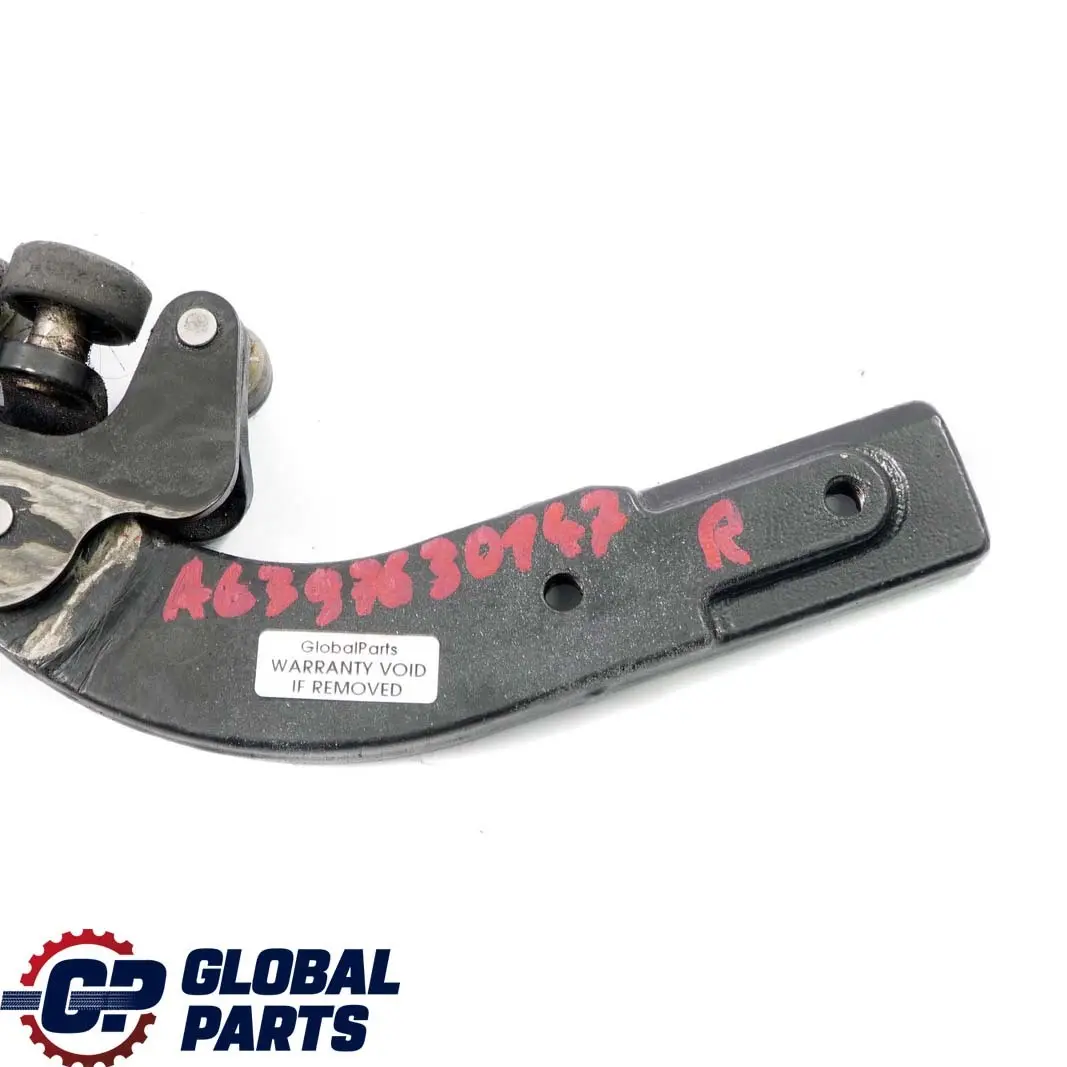 Mercedes Vito W639 Right O/S Sliding Door Bottom Roller Hinge - SKU A6397630147 - Part number A6397630147