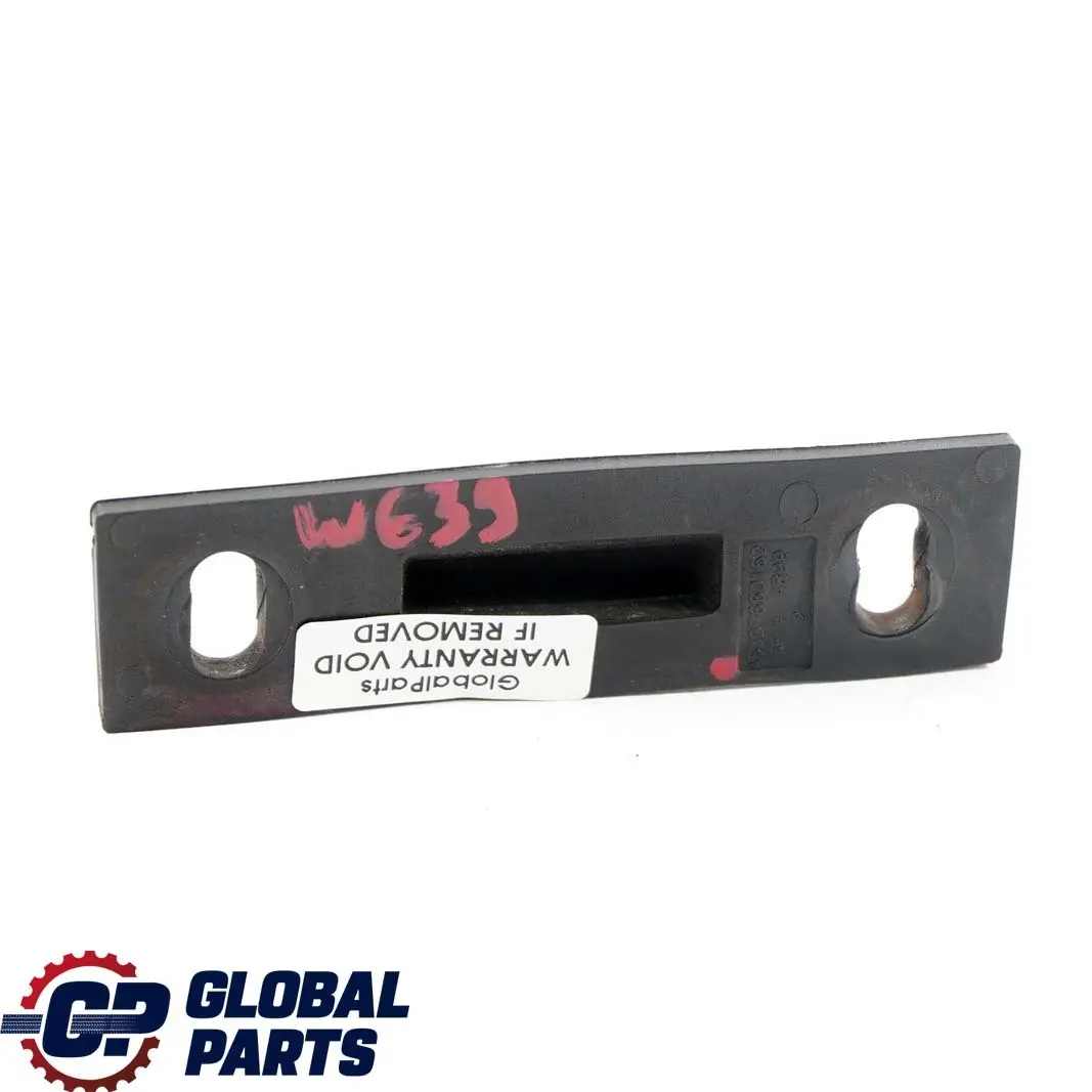 Mercedes W639 Porta scorrevole superiore inferiore Piastra guida - SKU A6397660162 - Numero di parte A6397660162