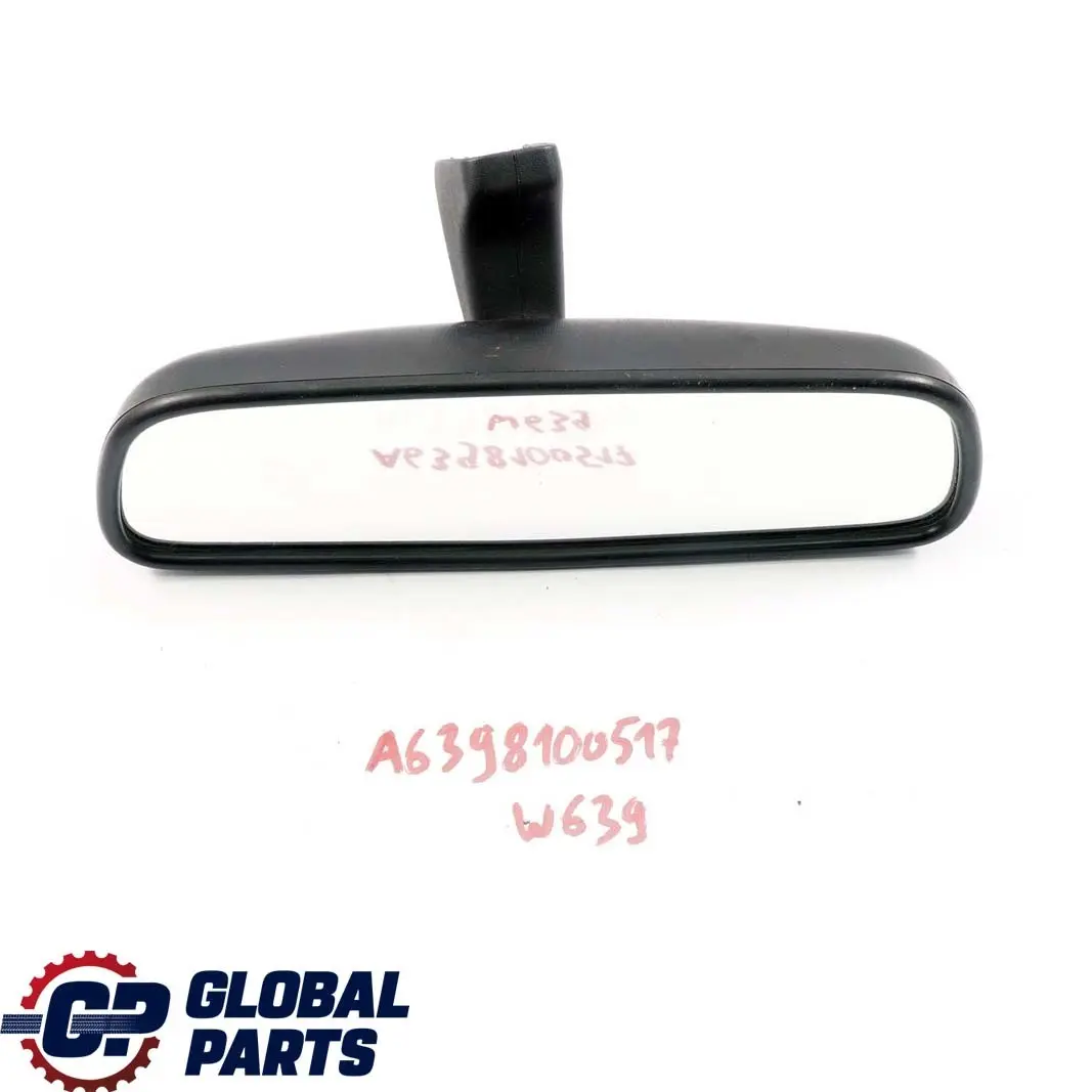  Mercedes-Benz Vito W639 Sprinter W906 Interior Rear View Mirror - SKU A6398100517 - Part number A6398100517