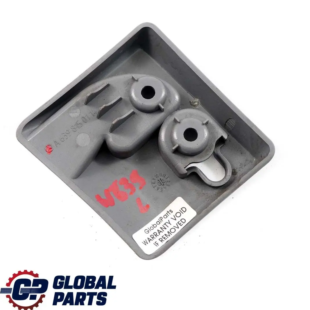 Mercedes-Benz Vito W639 Rear Left N/S Holder Mount Parcel Shelf to with Part number A6398150114 Mercedes-Benz Vito W639 Rear Left N/S Holder Mount Parcel Shelf - SKU A6398150114 - Part number A6398150114