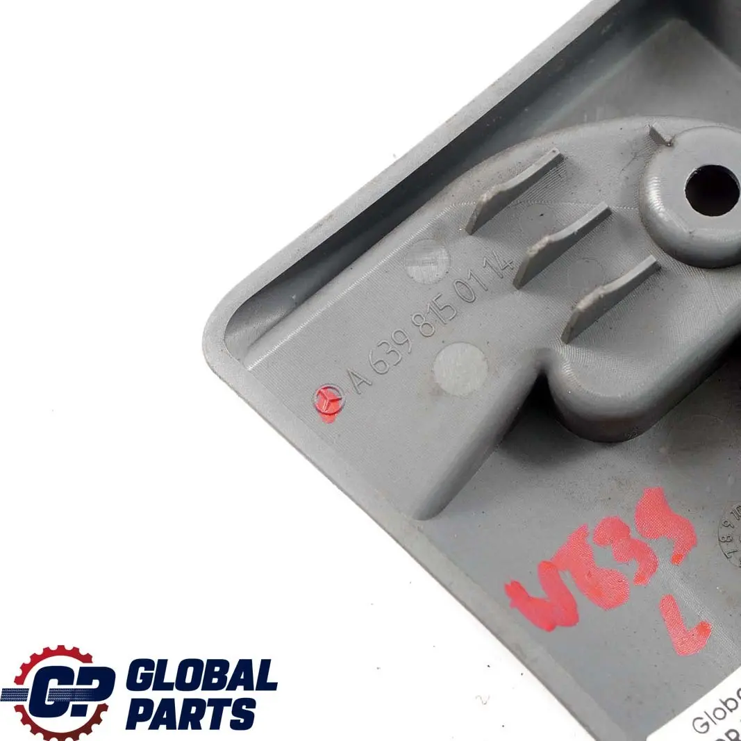 Mercedes-Benz Vito W639 Rear Left N/S Holder Mount Parcel Shelf to with Part number A6398150114 Mercedes-Benz Vito W639 Rear Left N/S Holder Mount Parcel Shelf - SKU A6398150114 - Part number A6398150114