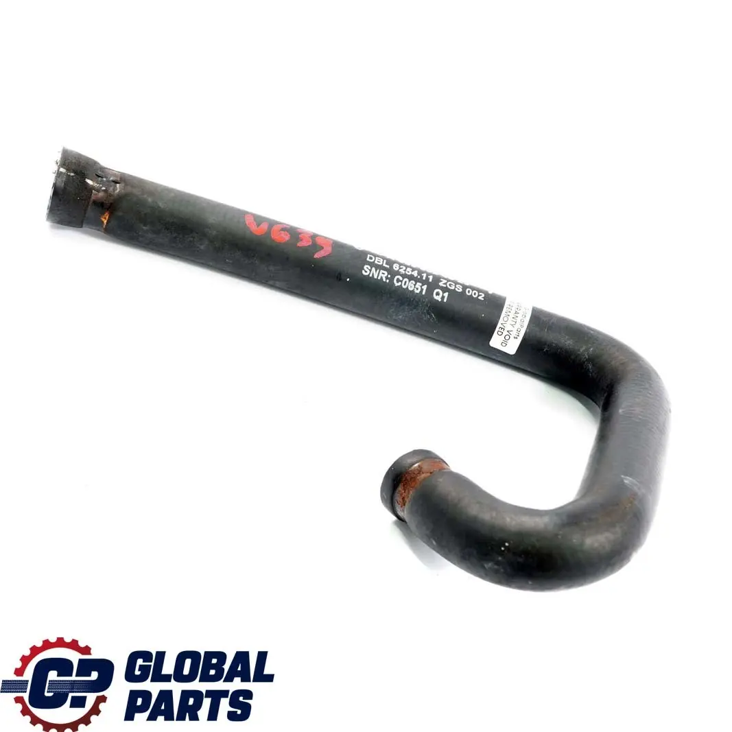 Intercambiador Calor Agua Refrigerante Tubo Manguera para Mercedes W639 con número de pieza A6398324823 Mercedes W639 Intercambiador Calor Agua Refrigerante Tubo Manguera - SKU A6398324823 - Número de pieza A6398324823