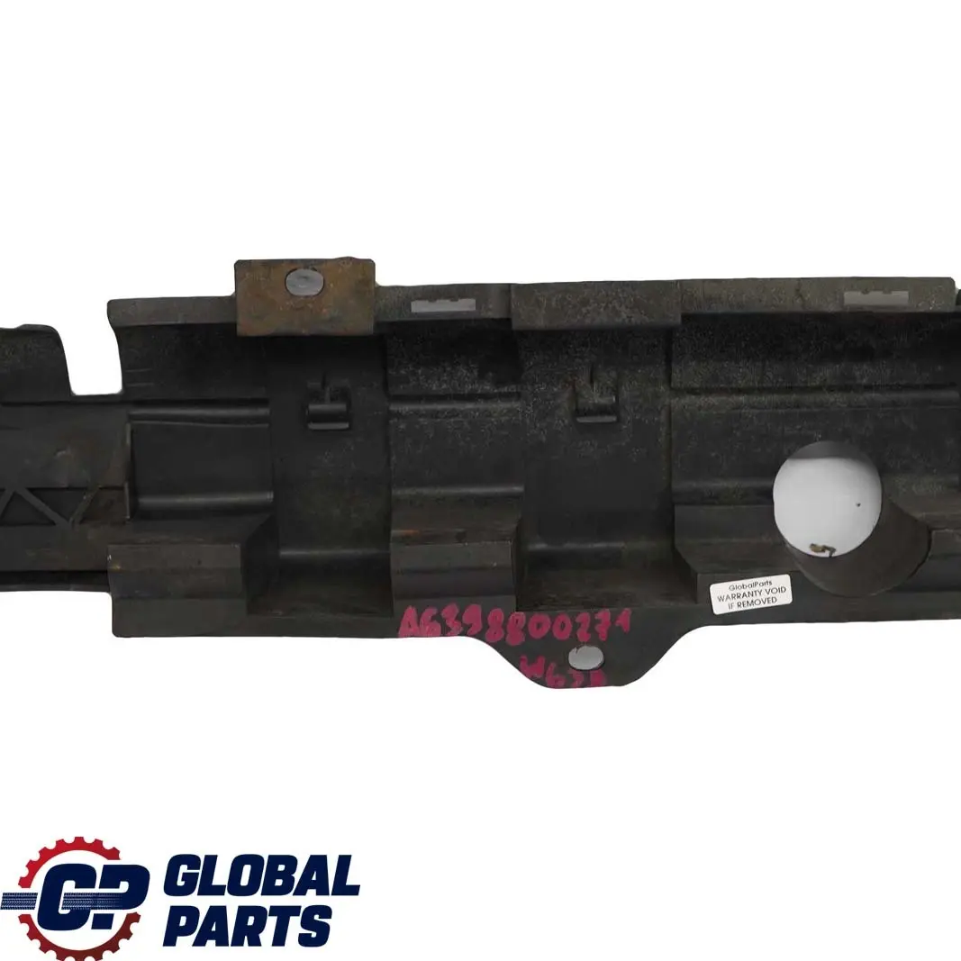 Mercedes-Benz Vito W639 Rear Bumper Centre Holder Bracket Mount  - SKU A6398800271 - Part number A6398800271